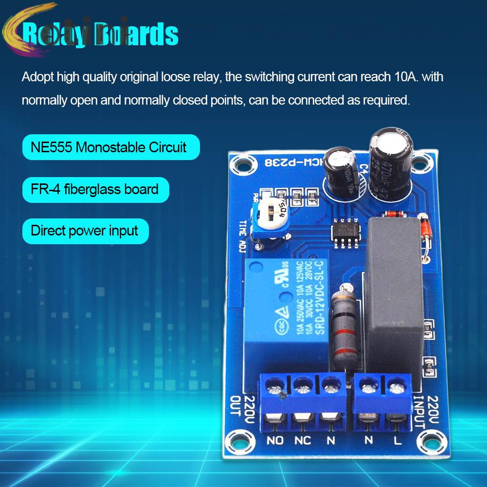 Mô Đun Rơ Le 220V Cho Cầu Thang / Hành Lang