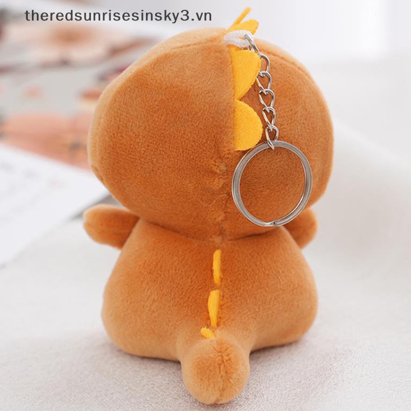 Móc Khóa Hình Khủng Long Nhồi Bông Đáng Yêu Thời Trang