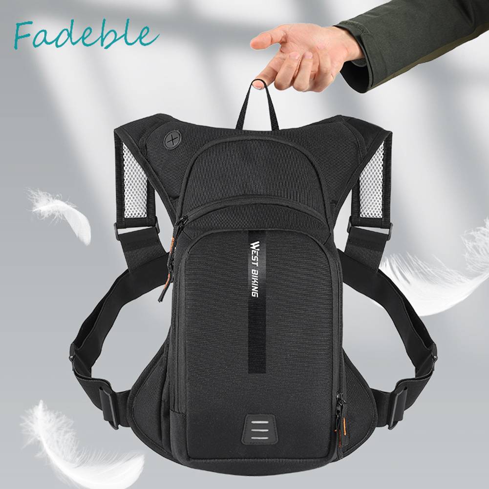 Túi Đeo Xe Đạp Leo Núi Dung Tích Lớn 10L Màu Đen Siêu Nhẹ