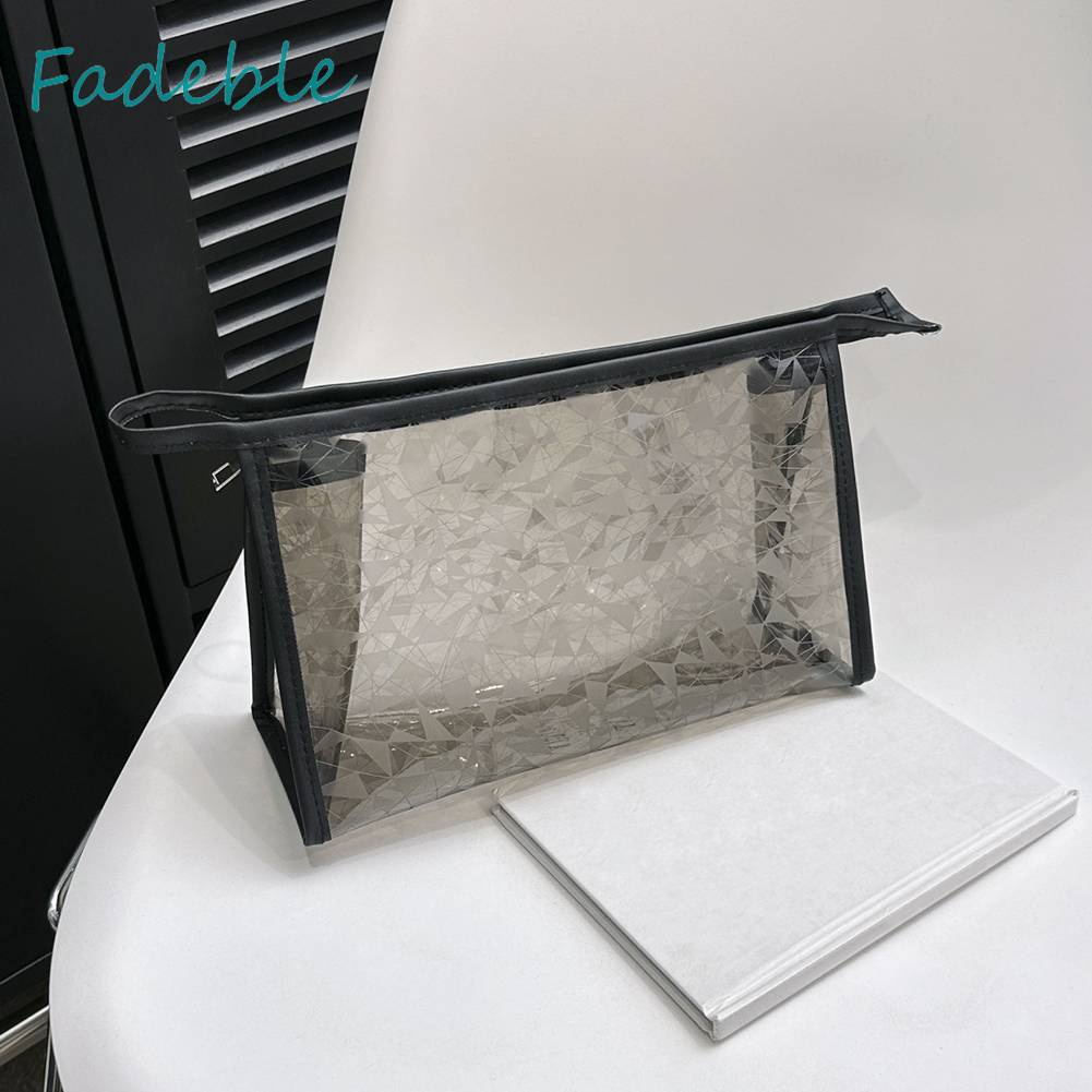 Túi Đựng Tiền Xu Bằng PVC Trong Suốt Sức Chứa Lớn Tiện Dụng