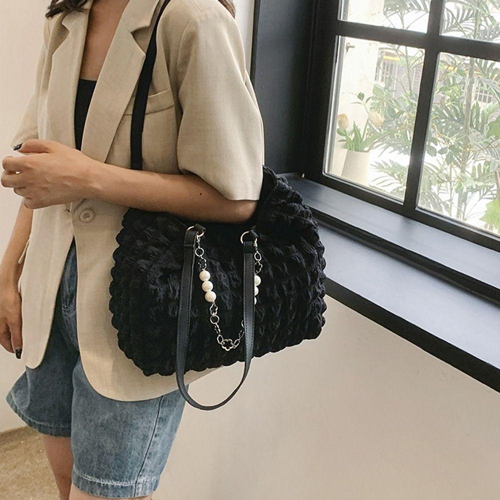 BLISS Túi Đeo Vai Cỡ Lớn Thiết Kế Đơn Giản Thời Trang Đường Phố