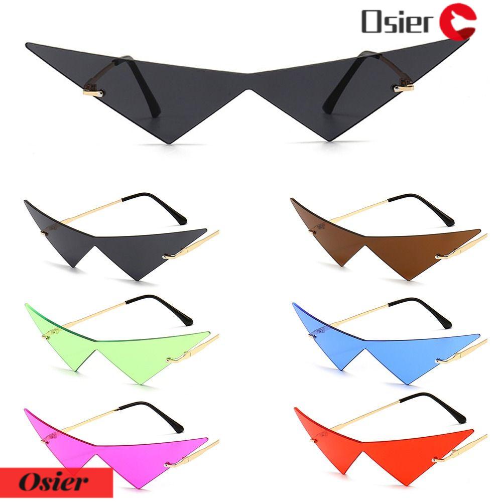 OSIER1 Kính Mát Gọng Tam Giác Thời Trang Cá Tính Cho Nữ