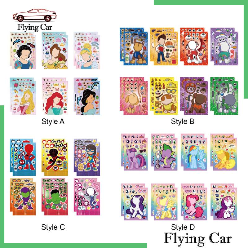 Sách Dán Hình Mặt Cười Nhiều Màu Sắc Dùng Làm Quà Tặng Cho Bé