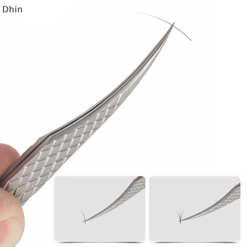 Nhíp Gắn Lông Mi Giả Bằng Thép Không Gỉ Tiện Dụng