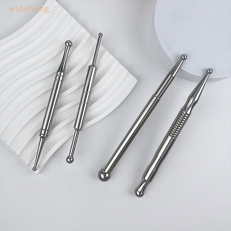 Bút Mát Xa Bằng Thép Không Gỉ Thiết Kế Di Động Tiện Dụng