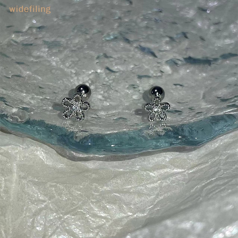 1 Cặp Khuyên Tai Dạng Xoắn Ốc Hình Hoa Đơn Giản Cho Nữ