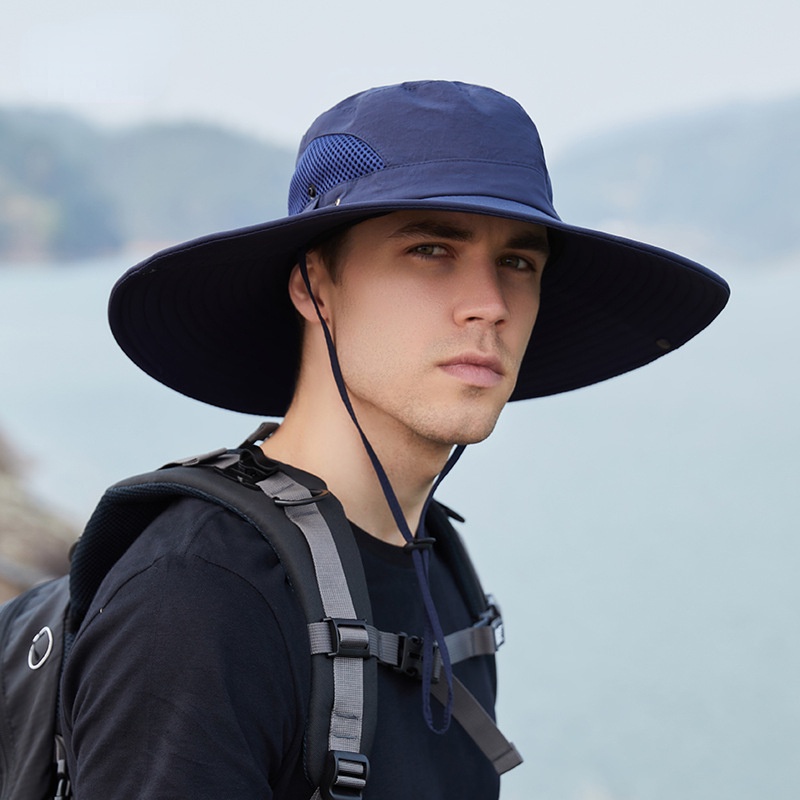 Nón Vành Chống Nắng Thoáng Khí Thời Trang Mùa Hè Cho Nam