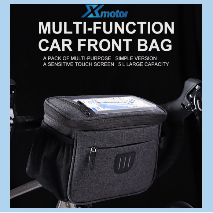 Túi Đựng Điện Thoại Màn Hình Cảm Ứng Gấp Gọn Gắn Tay Lái Xe Đạp