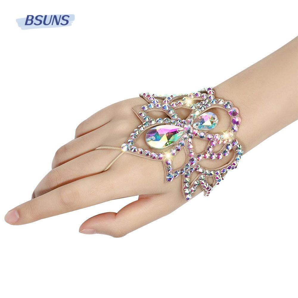 BSUNS Vòng Đeo Tay Múa Bụng Đính Đá Kiểu Halloween Dễ Thương