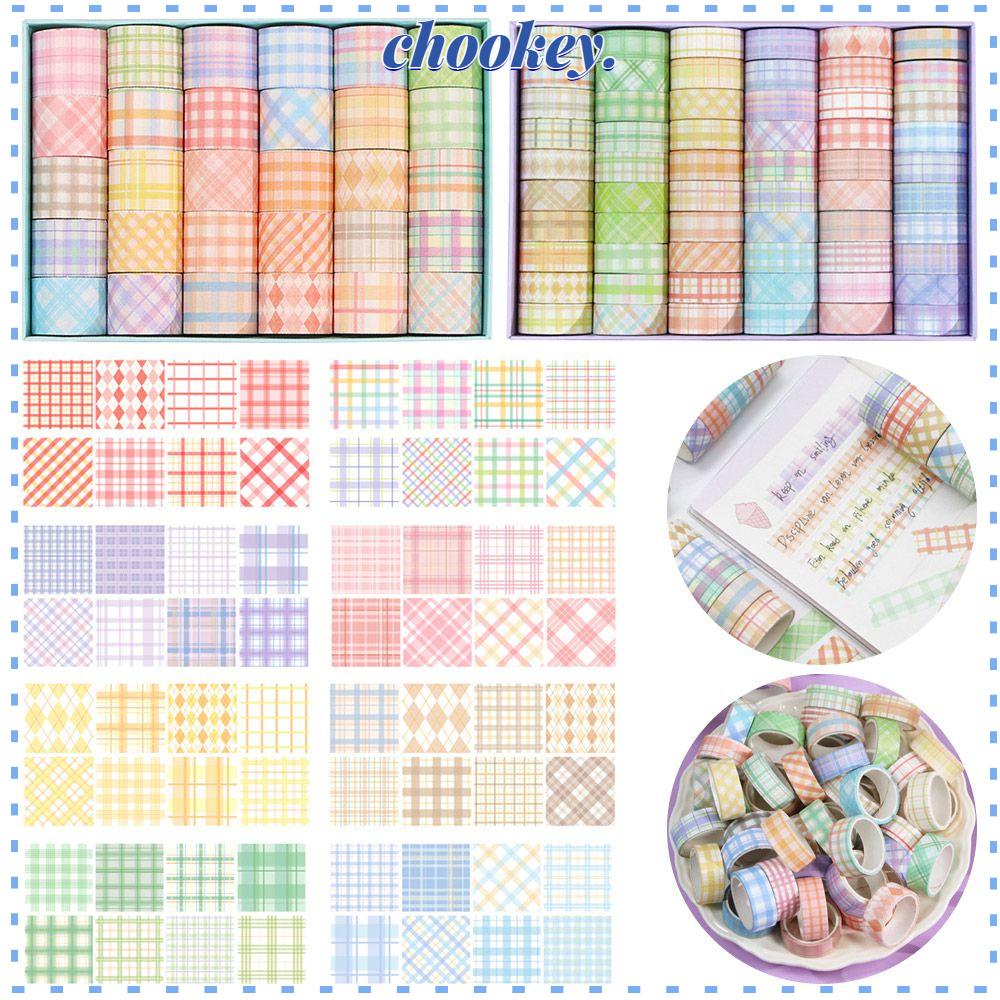 CHOOKEY Băng Keo Dán Trang Trí Họa Tiết Dễ Thương Thời Trang