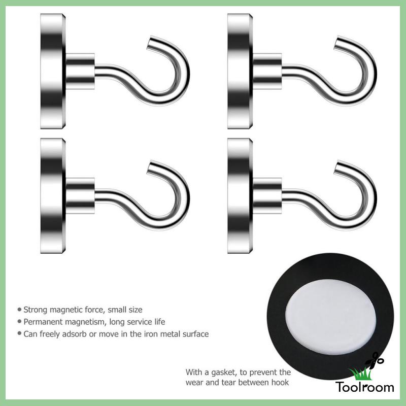 Set 4 Móc Treo Khăn Gắn Tường Tiện Lợi