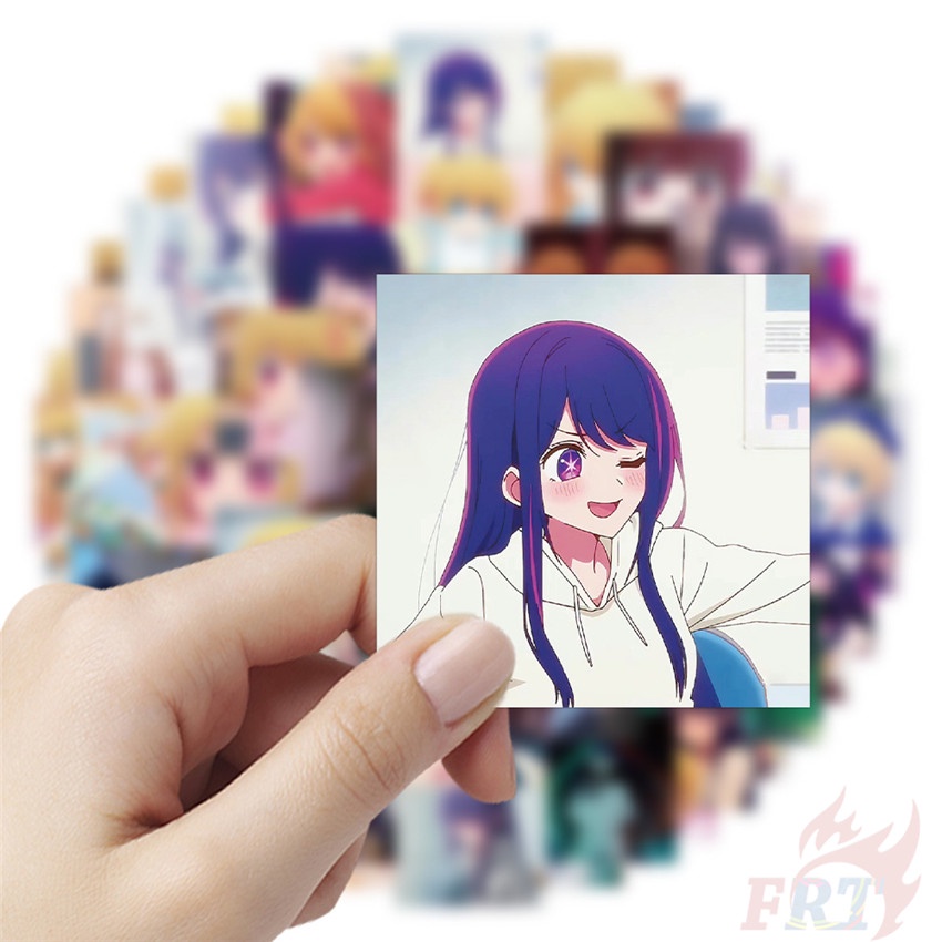 ❉ Oshi NO KO. Miếng Dán Trang Trí Hình Chân Dung Độc Đáo Series 01 ❉ Bộ 60 Sticker Chống Thấm Nước Họa Tiết Doodle Hợp Thời Trang