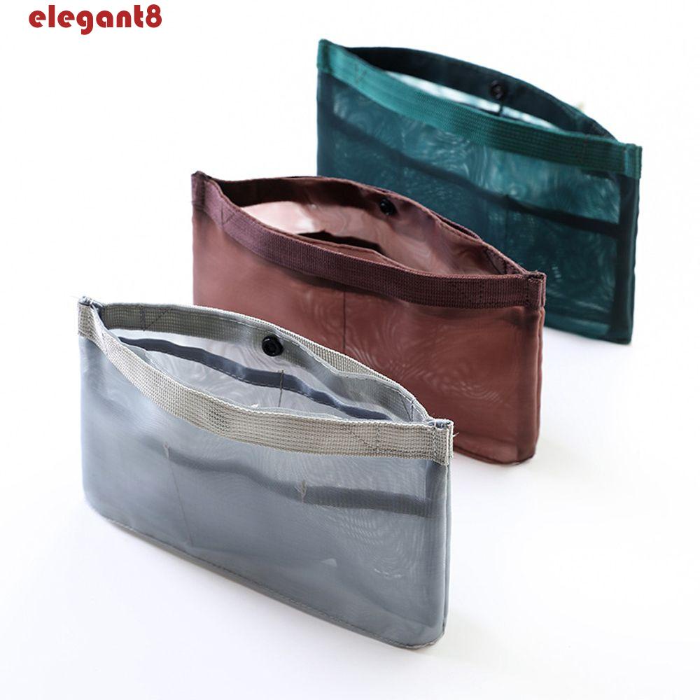 ELEGANT Túi Đựng Mỹ Phẩm Trong Suốt Thiết Kế Đơn Giản Tiện Dụng Khi Đi Du Lịch Ốp