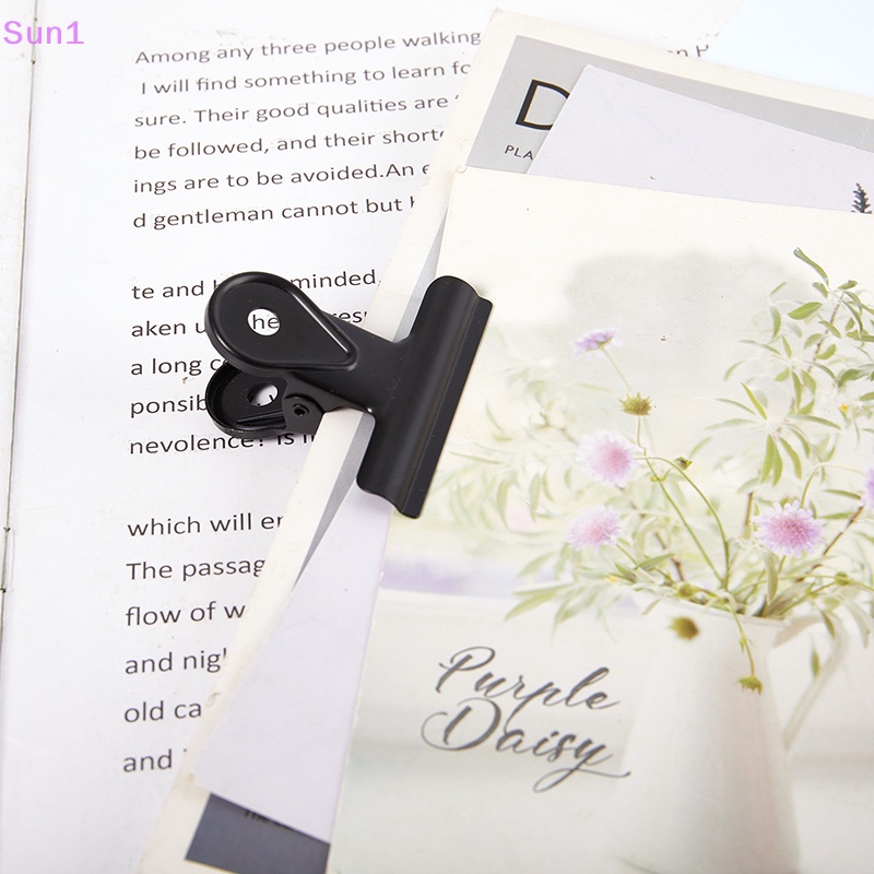 Sun1 &gt; Kẹp Tài Liệu Giấy Tờ Bằng Kim Loại Nhiều Màu Sắc Vintage Chất Lượng Cao Sắp Xếp Gọn Gàng