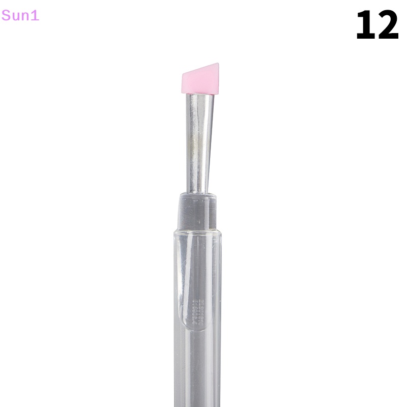 Sun1 &gt; Dụng Cụ Chải Lông Mi Giả Bằng Silicon Mềm