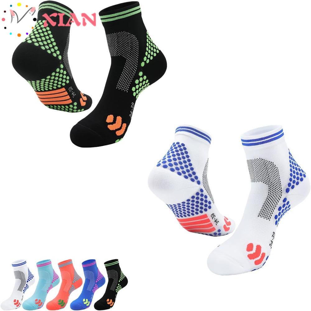 XIANTIN Vớ Nén Cotton Co Giãn Thoáng Khí Chống Mệt Mỏi Nhiều Màu Sắc Dùng Khi Chạy Bộ / Tập Thể Hình