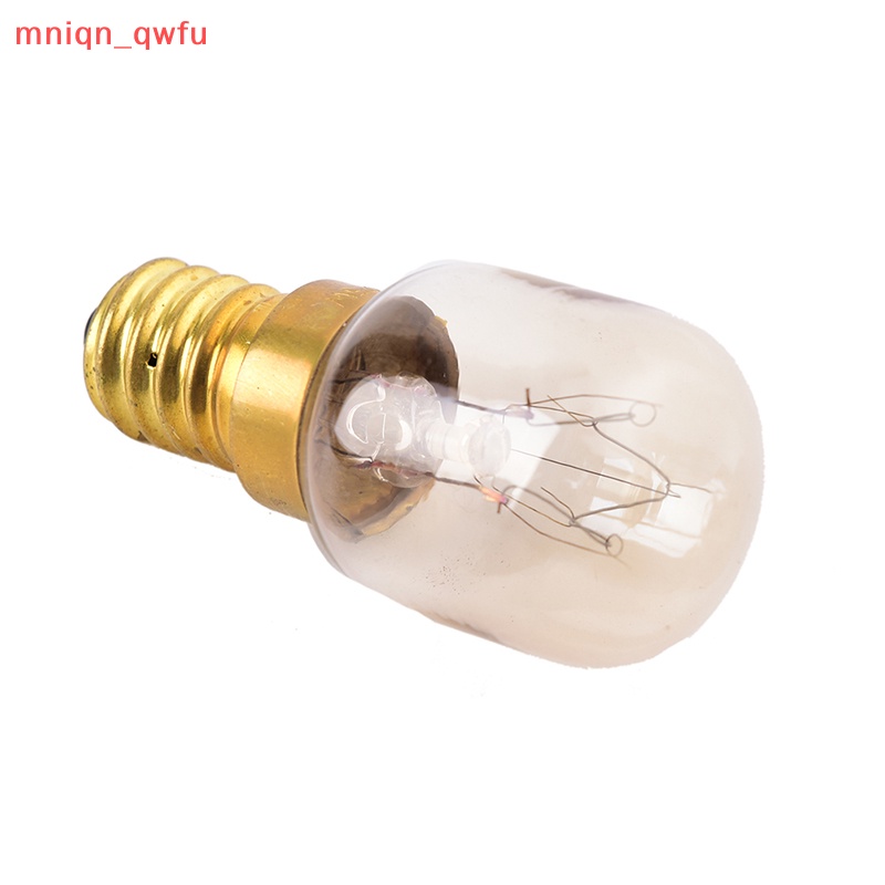 1 bóng đèn Lò nướng màu trắng ấm E14 15W/25W Đèn chịu nhiệt 220-230V mới