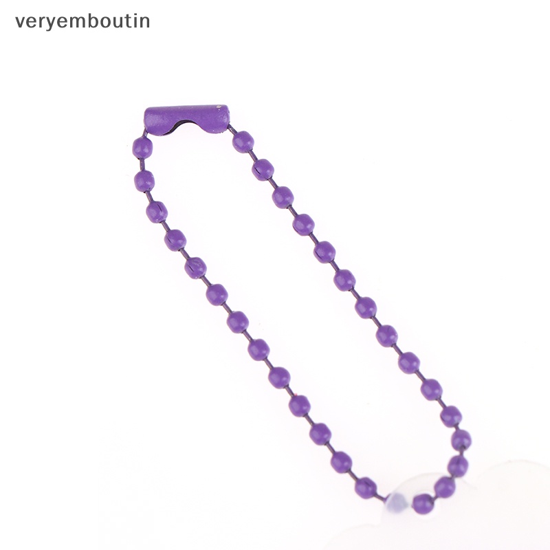 Set 5 / 10 / 15 Móc Khóa Trong Suốt Lấp Lánh Sáng Tạo