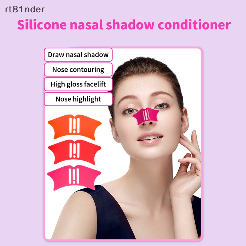 Rt Khuôn Silicone Kẻ Mắt / Lông Mày Đa Năng Cho Người Mới Bắt Đầu