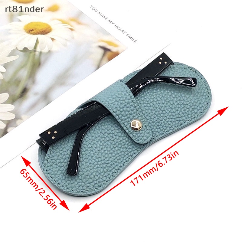 Rt Bao Da Pu Màu Trơn Đựng Mắt Kính Bảo Vệ Sáng Tạo Cho Serpene n