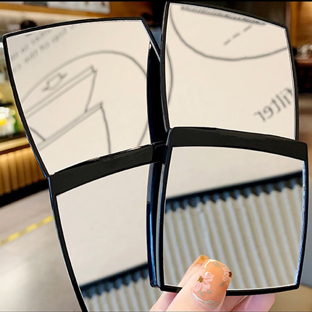 Gương trang điểm DIKALU nhỏ hai mặt nắp gập đơn giản sáng tạo