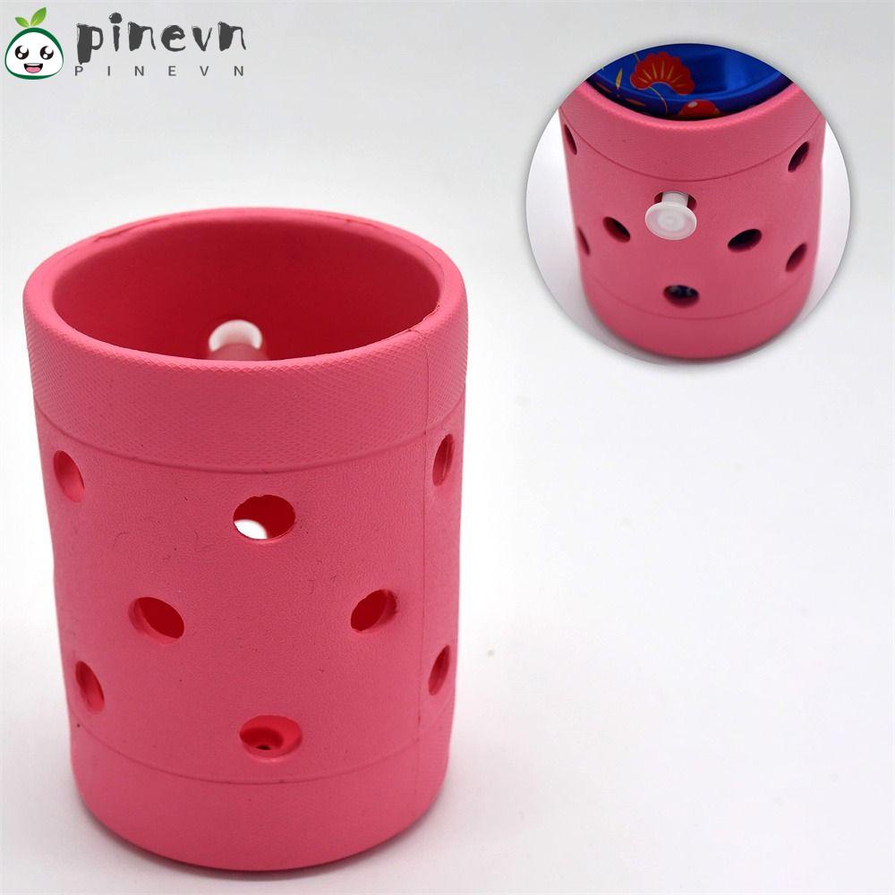 PINEVN Set 6 Giá Đỡ Chai Nước 3.88 ounces Bằng Polyvinyl chloride Bằng Cao Su Polyvinyl Nhiều Màu Độc Đáo