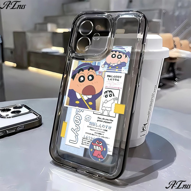 Ốp Điện Thoại Dẻo Họa Tiết Hoạt Hình Shin-Chan Dễ Thương Cho Iphone14Promax 12 1113 78piPhone14Promax 39ZK