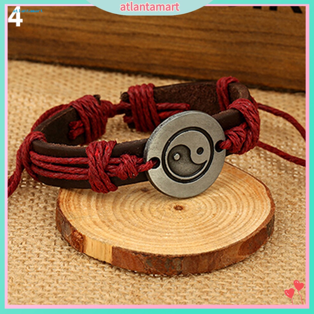 Túi Đựng Đồ Dùng Cao Cấp Tiện Dụng| Vòng Tay Da Nhiều Sợi Mặt Hình Vô Cực Unisex