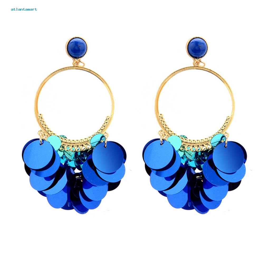 Túi Đựng Đồ Dùng Cao Cấp Tiện Dụng| Cặp Bông Tai Tua Rua Thời Trang Boho Cho Nữ