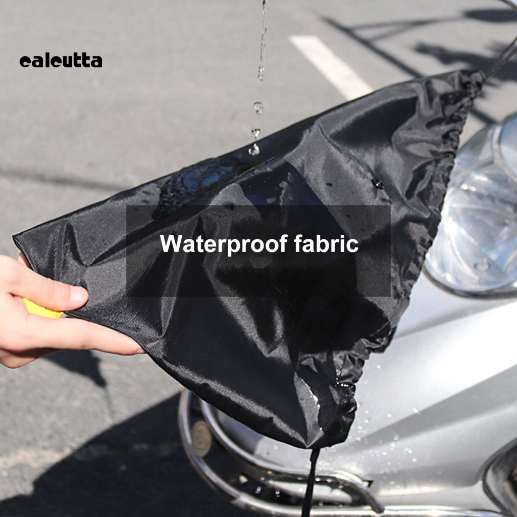 [calcutta] Túi Đựng Mũ Bảo Hiểm Bằng Vải Chống Nước Sức Chứa Lớn Chống Trầy Có Khóa Đóng Dây Rút Thuận Tiện Cho Xe Máy