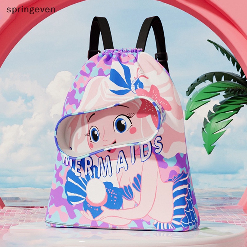 Túi Đựng Đồ Bơi Chống Thấm Nước Chia Ngăn Khô Ướt Dễ Thương Cho Bé