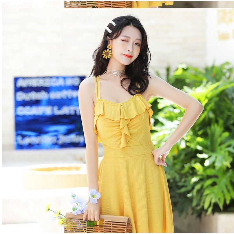 Đồ Bơi Một Mảnh Phong Cách Hàn Quốc Thời Trang Cho Nữ