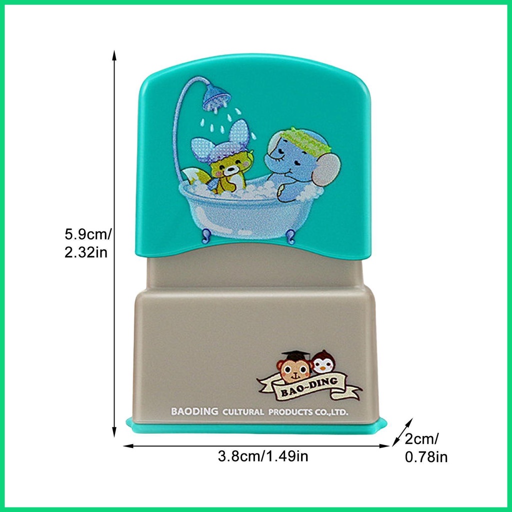 Con Dấu Đóng Tên Lên Quần Áo Chống Thấm Nước Lâu Trôi Không Dễ Phai Màu Tiện Dụng Cho Bé