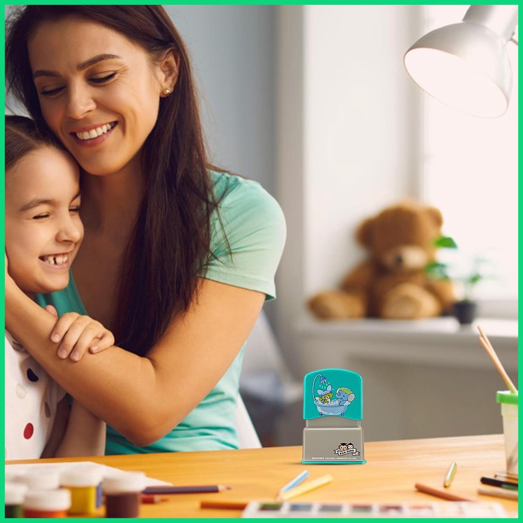 Con Dấu Đóng Tên Lên Quần Áo Chống Thấm Nước Lâu Trôi Không Dễ Phai Màu Tiện Dụng Cho Bé