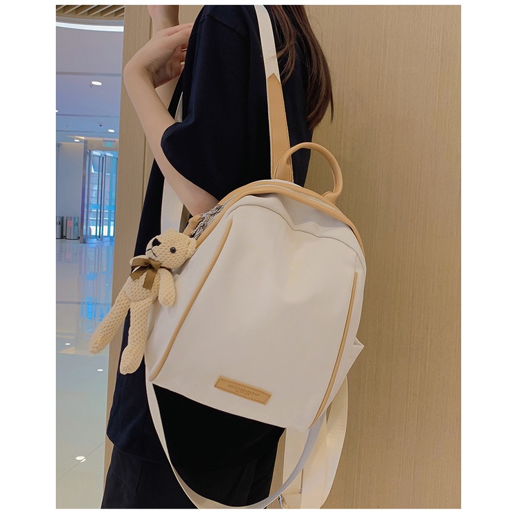 SOLO Solo Balo Nữ cặp đi học balo du lịch balo nữ da  High quality Stylish Trendy Thanh lịch L95S1SD 37Z230911