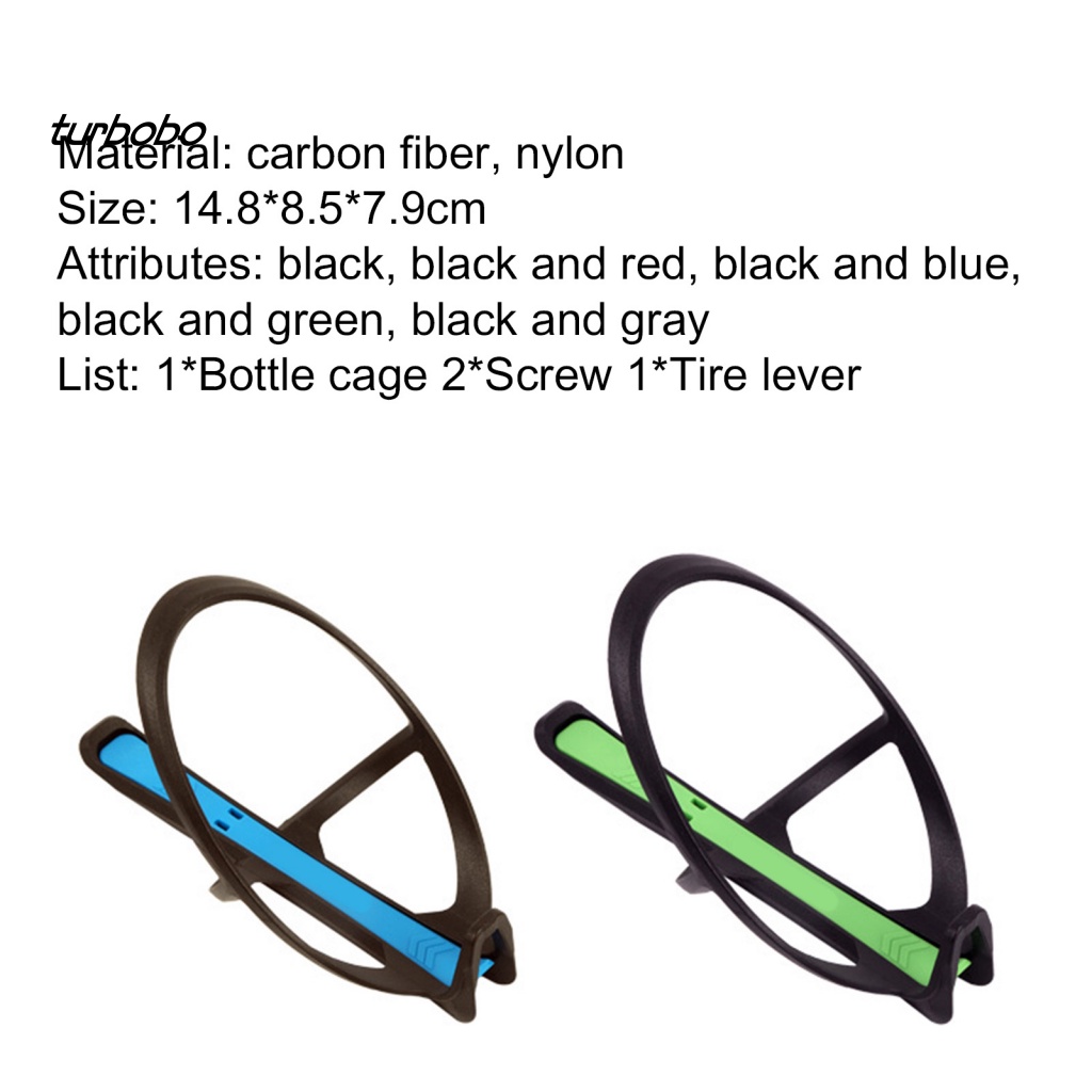 Giá Đỡ Bình Nước Bằng Sợi Carbon Siêu Nhẹ 21g Tiện Dụng Cho Xe Đạp