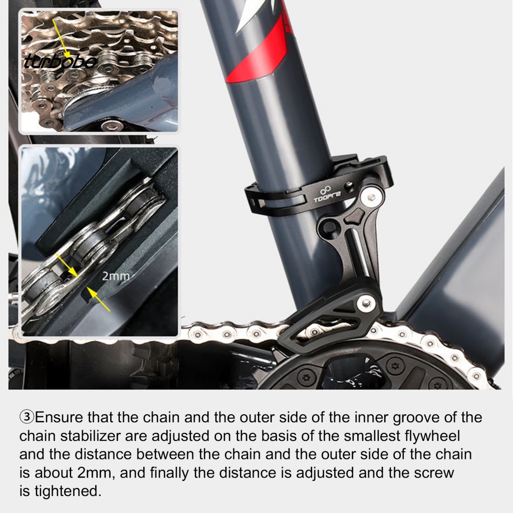 Turbobobo Dụng Cụ Bảo Vệ Dây Xích Xe Đạp Chống Gỉ Độ Bền Cao
