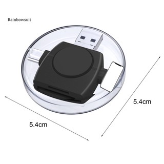 Đầu Đọc Thẻ Nhớ OTG 4 Trong 1 Mini USB / Micro USB / 8 Pin / Type-C TF / Memory Cho Android