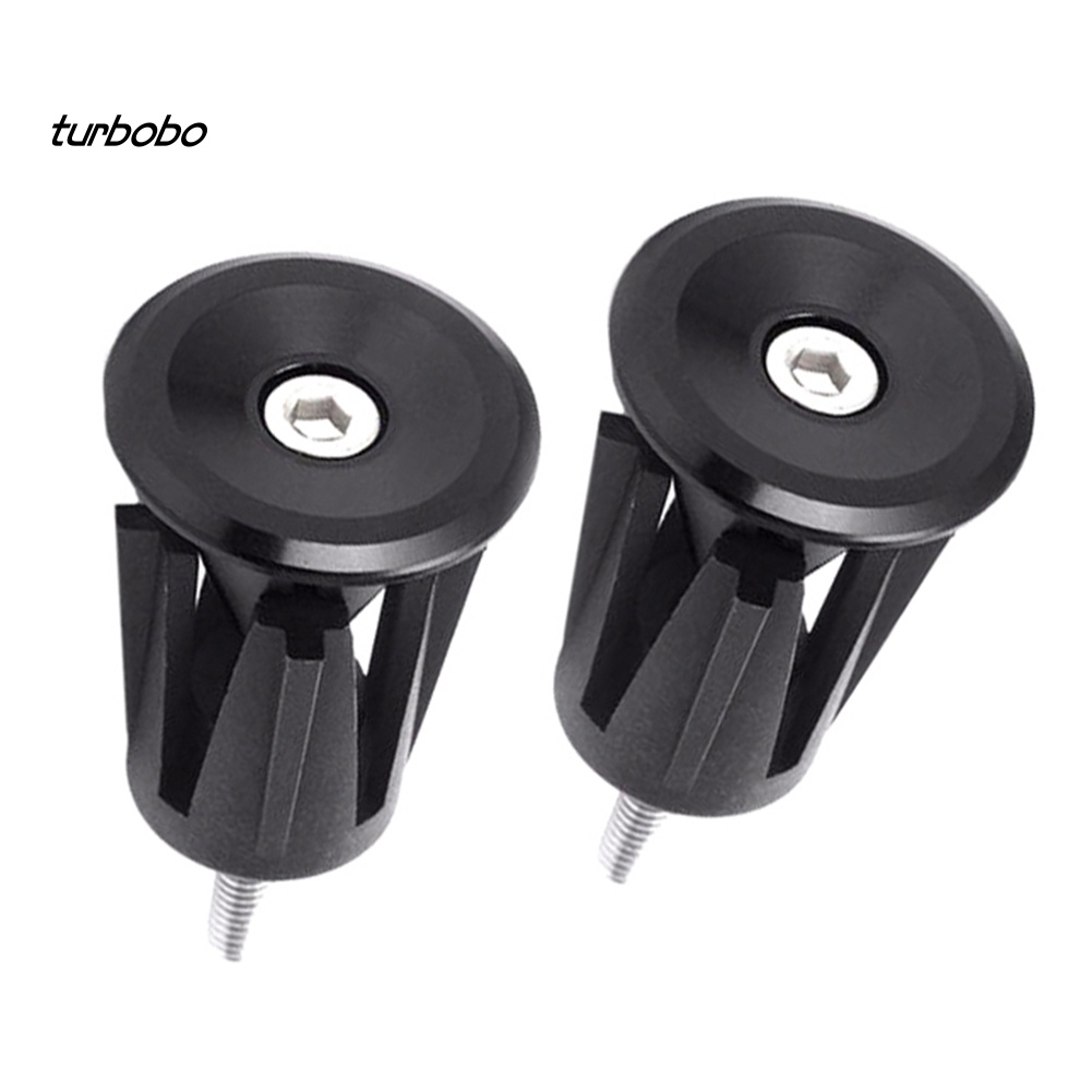 Set 2 Nút Gắn Tay Lái Xe Đạp Bằng Hợp Kim Nhôm Cao Cấp