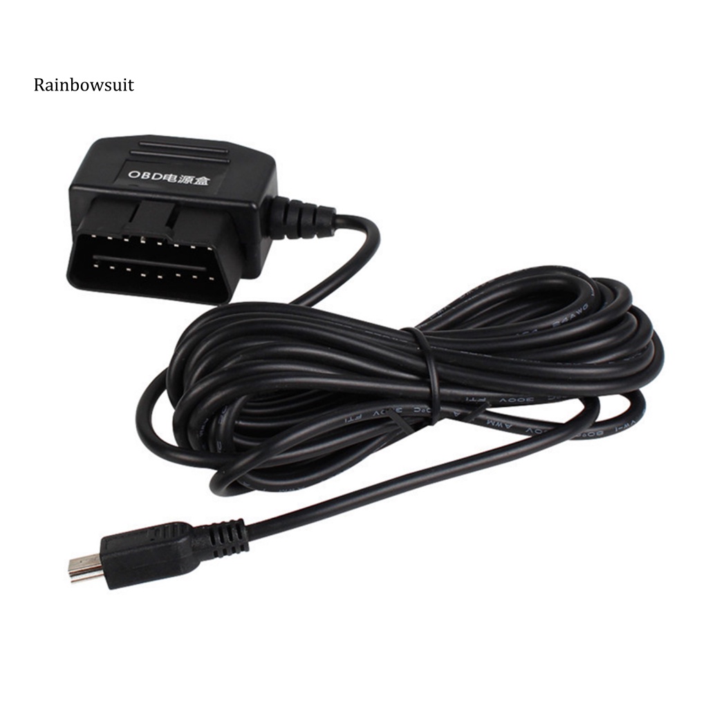 Dây Cáp Chuyển Đổi Bộ Điều Hợp Tẩu Sạc Xe Hơi OBD Hiệu Suất Cao Màu Đen