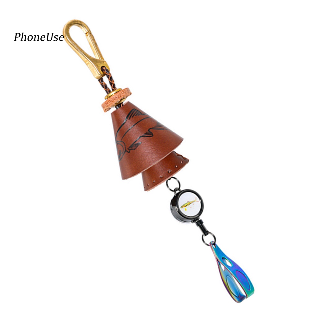 Túi Đựng Mồi Câu Cá Giả Da PU Đính Sequin Lấp Lánh Chống Va Chạm Có Lỗ Móc Treo