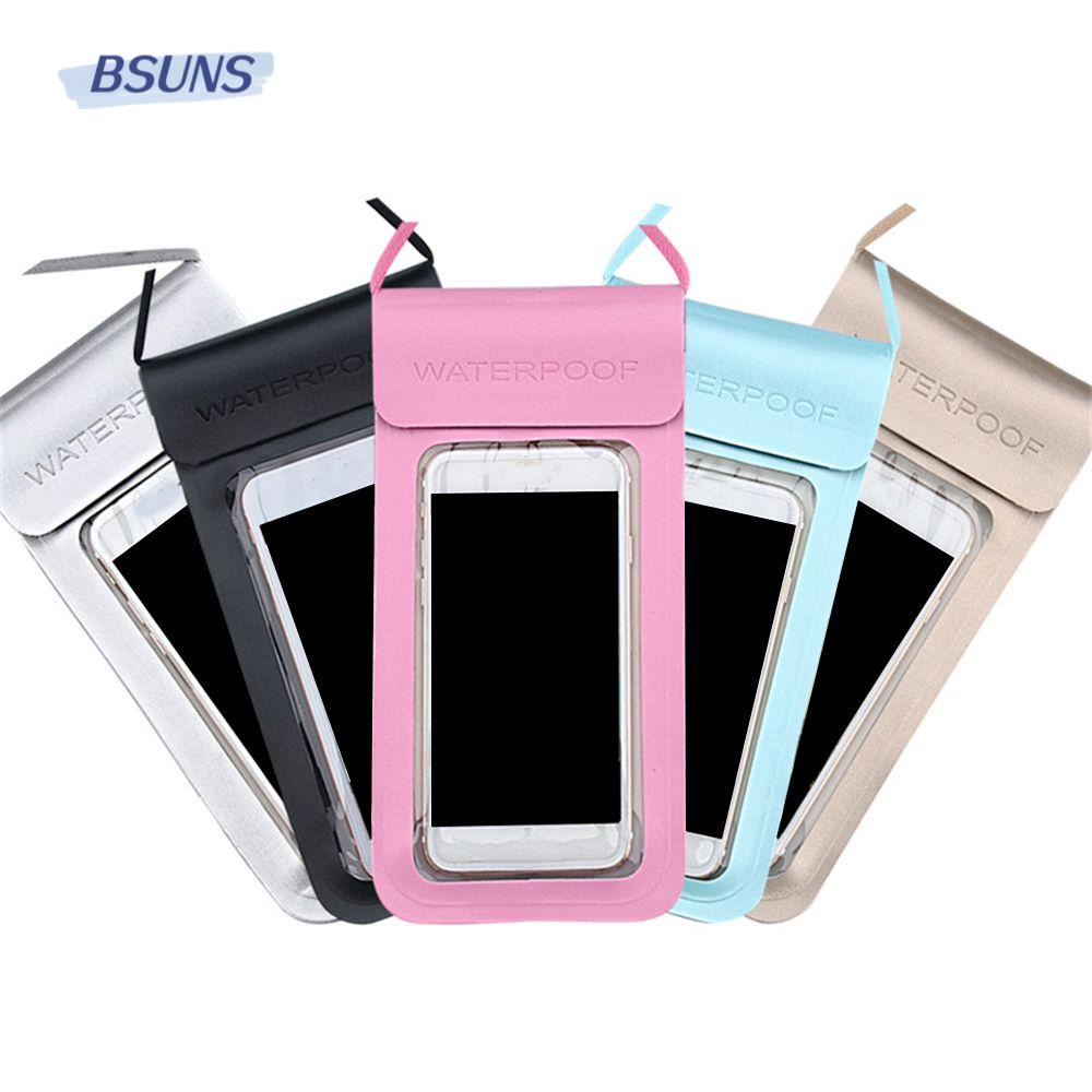 BSUNS Túi Đựng Điện Thoại Chống Thấm Nước Có Thể Chạm Màn Hình Cảm Ứng Tiện Dụng Khi