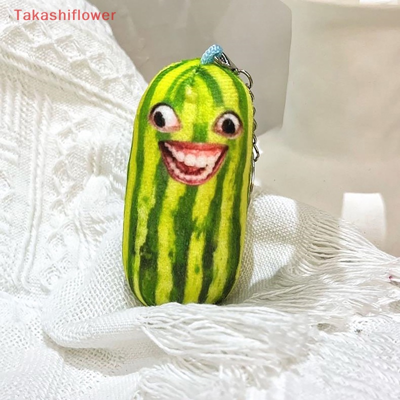Móc Khóa Búp Bê Nhồi Bông Hình Trái Cây Vui Nhộn