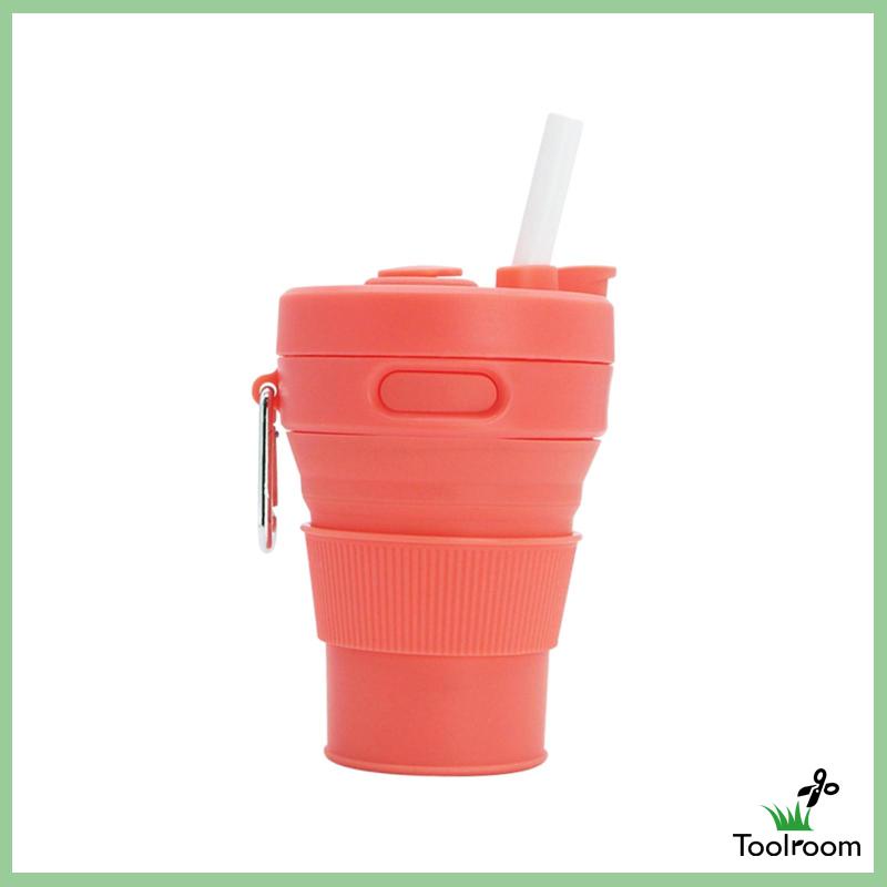 Cốc Uống Nước Nhỏ Bằng Silicone Có Thể Gấp Gọn Tiện Dụng