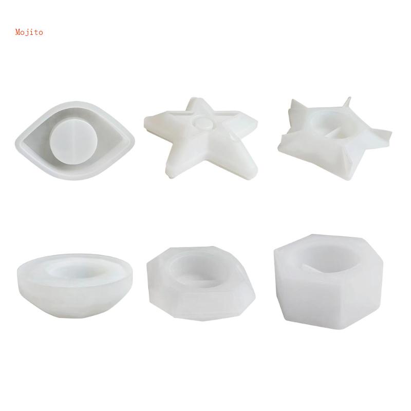Khuôn Làm Nến Thủ Công Bằng Silicone Hình Lục Giác