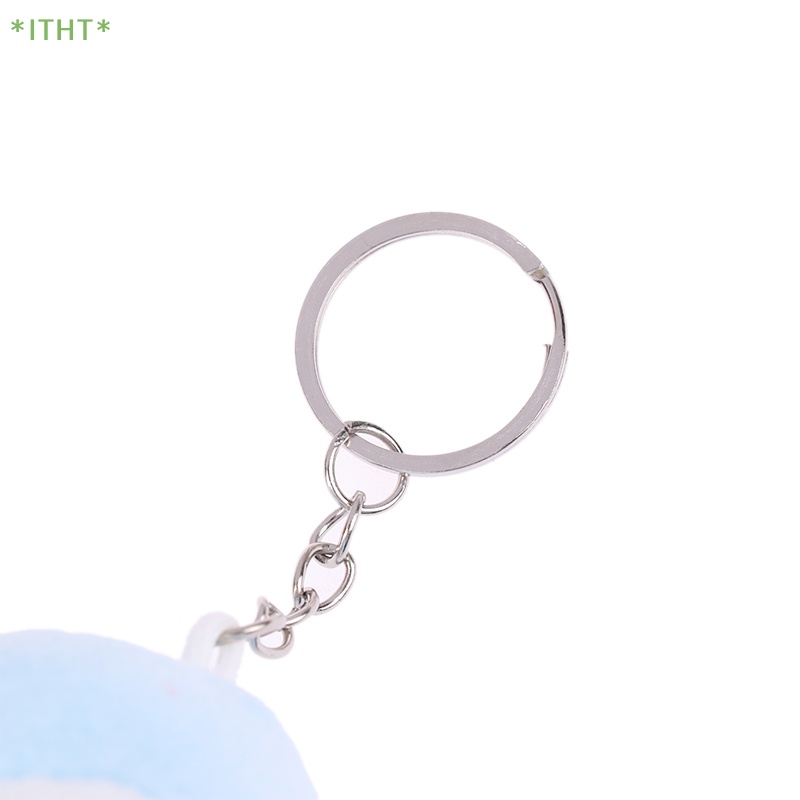 1 Móc Khóa Hình Cá Mập Nhồi Bông Răng To Sáng Tạo Cho Ba Lô / Túi Xách Mới