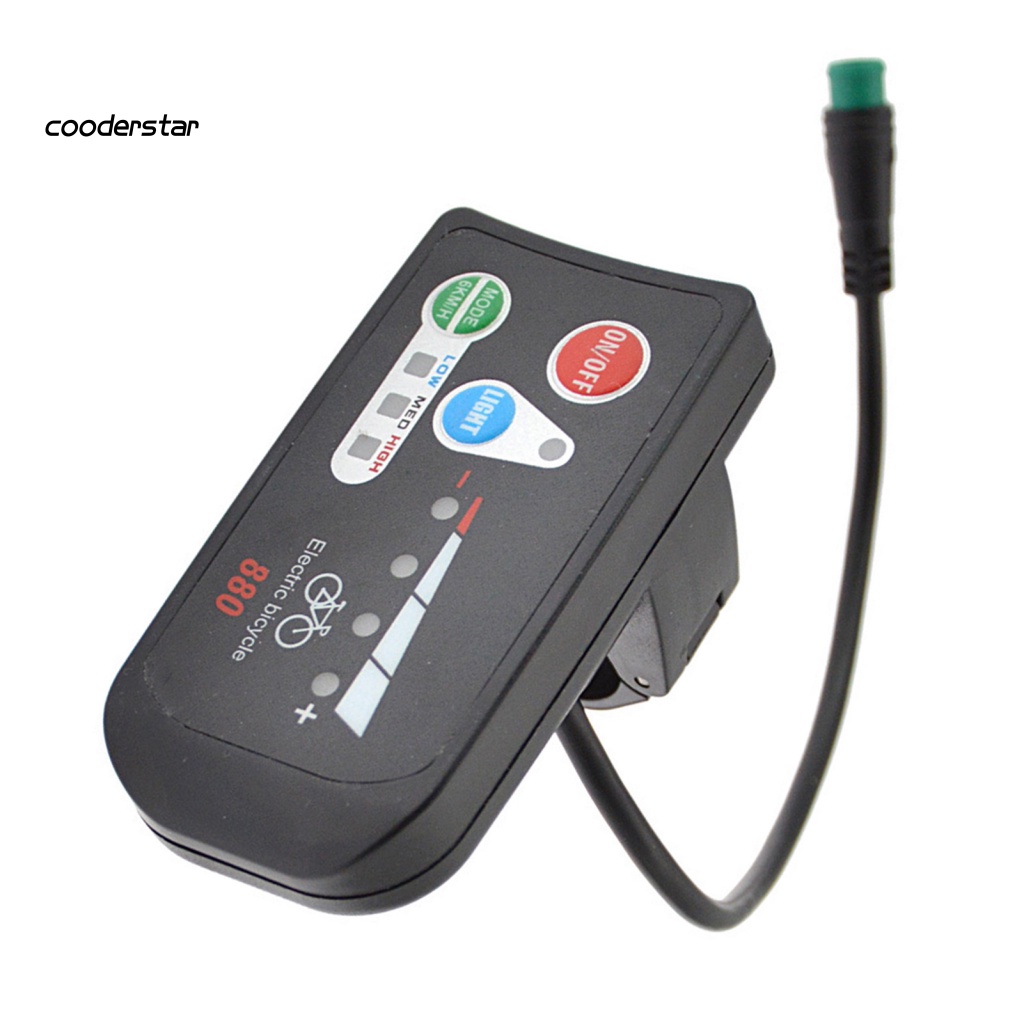 Bảng Điều Khiển Xe Đạp Điện Chống Ăn Mòn 36V 48V LED 880