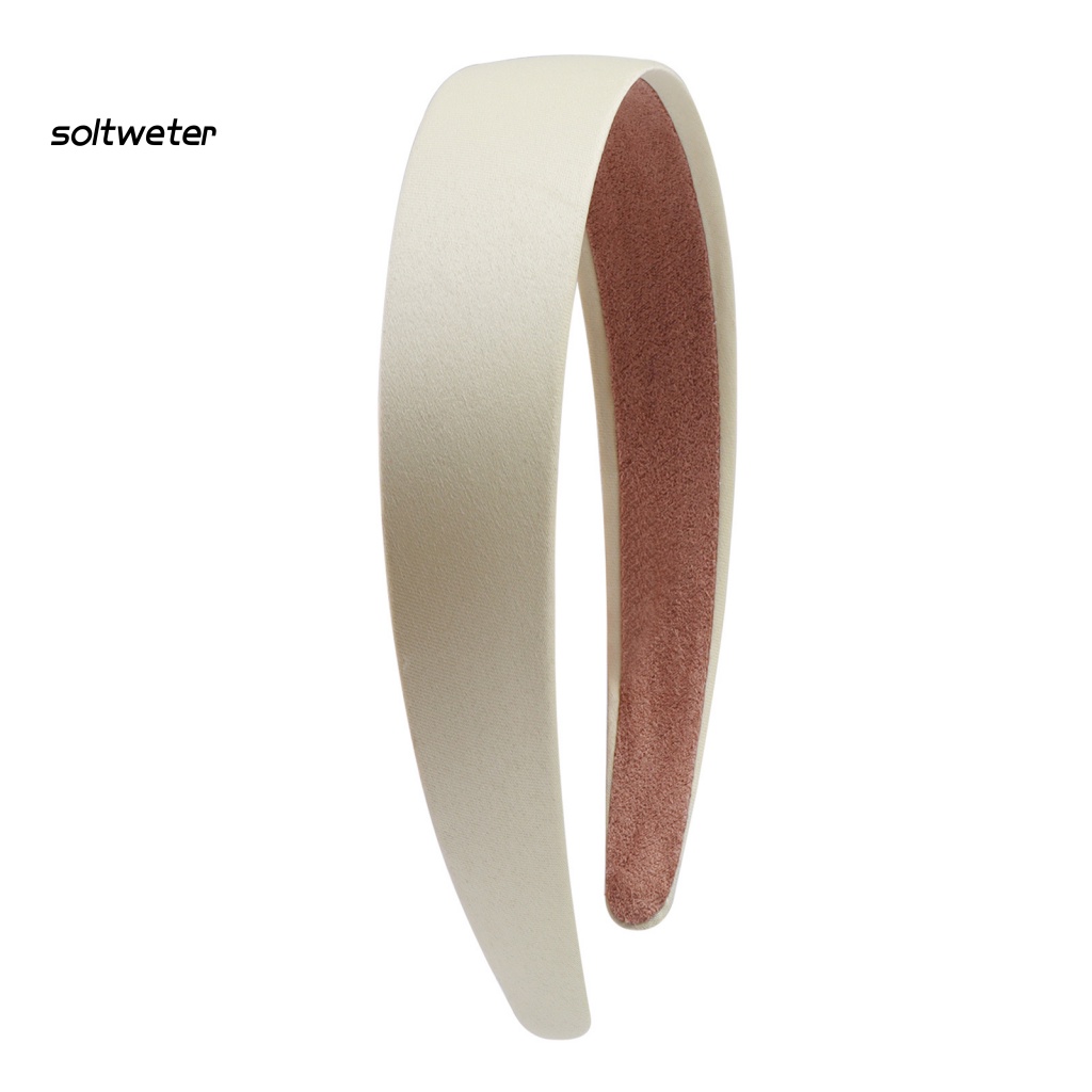 Băng Đô Cài Tóc Bản Rộng 3cm Không Trượt Nhiều Màu Sắc Tùy Chọn Thoải Mái Dùng Làm Đạo Cụ Chụp Ảnh Hàng Ngày Cho Nữ