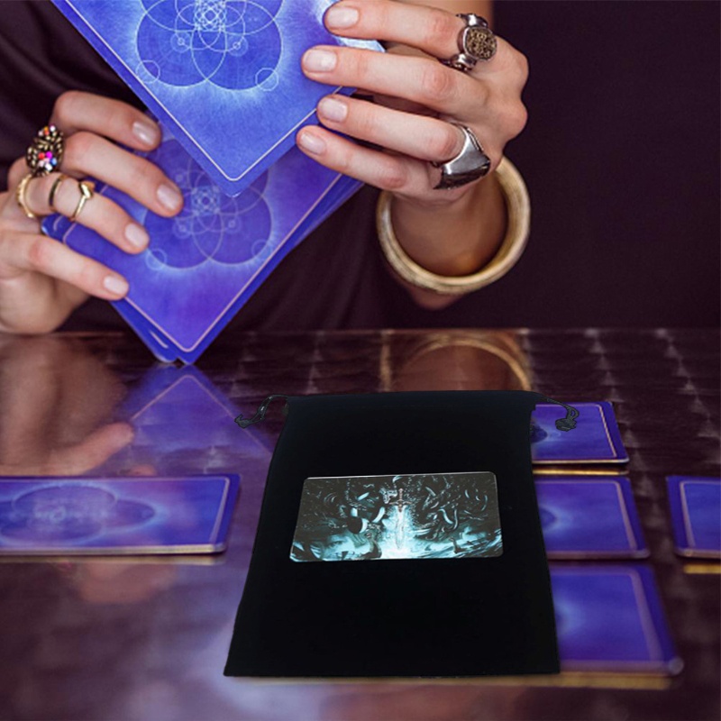 Túi Dây Rút Vải Nỉ Đựng Bài Tarot Tiện Dụng
