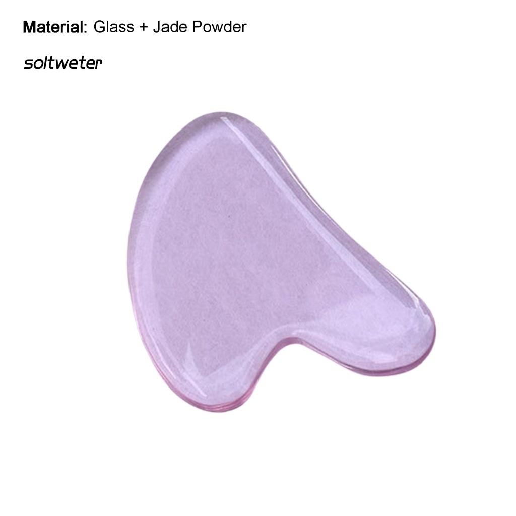 Thanh Lăn Mát Xa Mặt Trong Suốt Hình Trái Tim Tiện Dụng